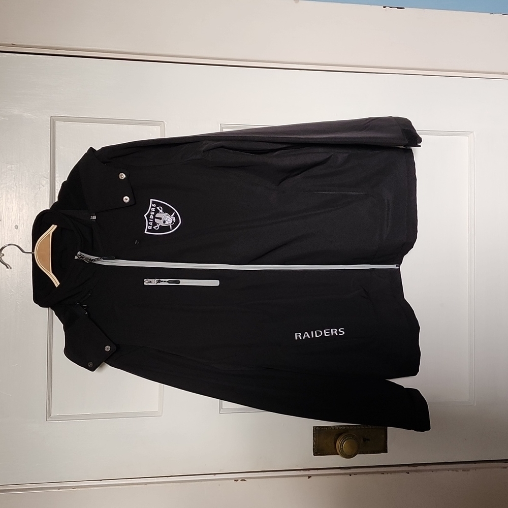 Raiders NFL rain jacket
